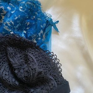 victoria secret bodysuit and bralette